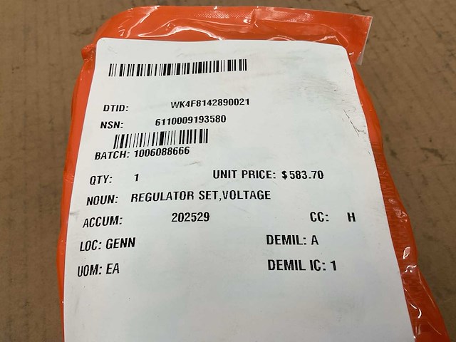 Tempo instrument inc 115vac 400hz regulator - afbeelding 6 van  6