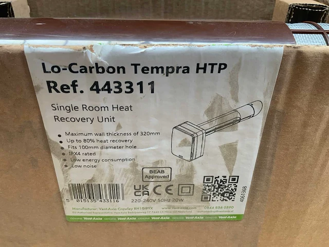 Tempra htp 443311 recovery unit - afbeelding 2 van  5