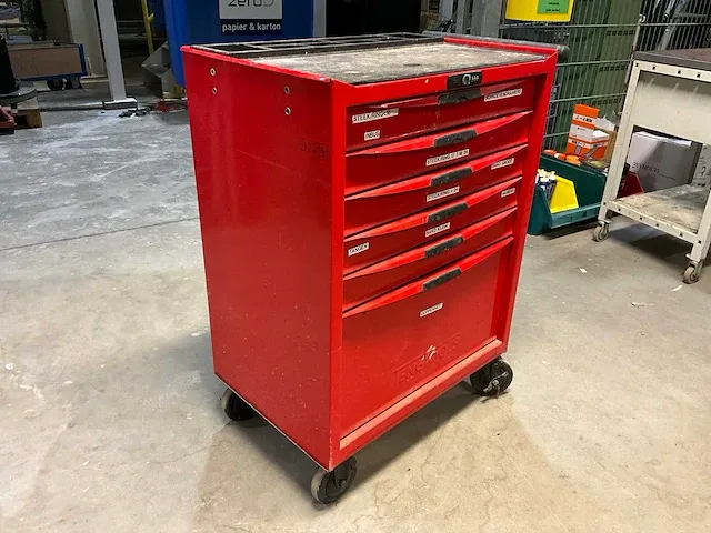 Tengtools gereedschapswagen - afbeelding 2 van  5