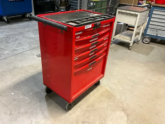 Tengtools gereedschapswagen - afbeelding 2 van  5