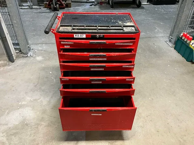 Tengtools gereedschapswagen - afbeelding 4 van  5