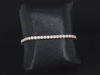 Tennis armband met briljanten - afbeelding 2 van  4