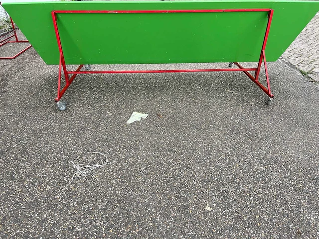 Tennis service doel / muur (3-delig) - afbeelding 2 van  3