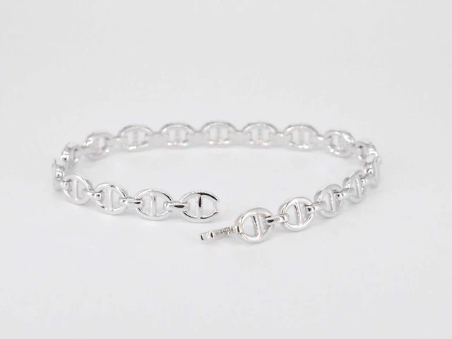 Tennisarmband diamant 157 schakels - afbeelding 5 van  8