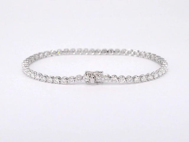 Tennisarmband met 3.00 carat diamanten - afbeelding 5 van  10