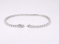 Tennisarmband met 3.00 carat diamanten - afbeelding 6 van  10