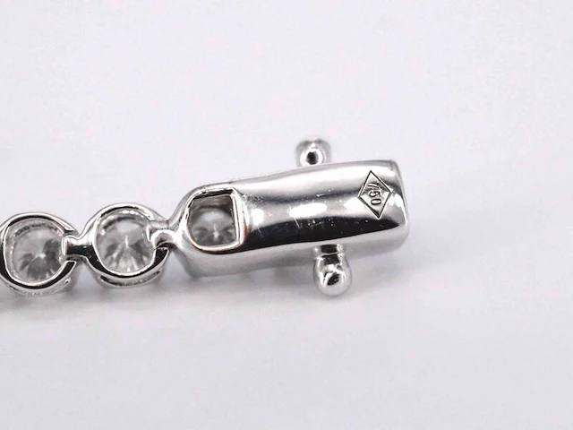 Tennisarmband met 3.00 carat diamanten - afbeelding 8 van  10
