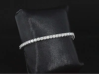 Tennisarmband wit briljant - afbeelding 4 van  4