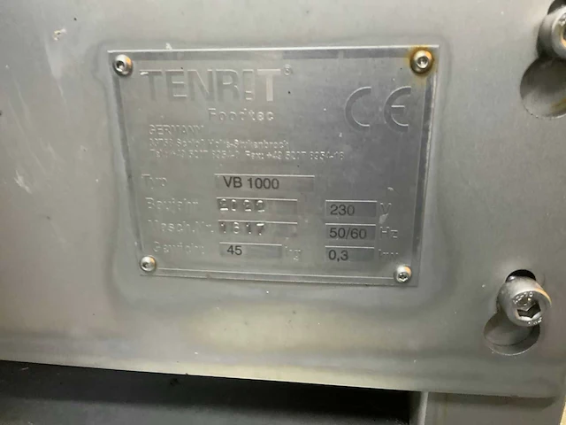 Tenrit - 2022 - vb1000 - wortel schilmachine - afbeelding 3 van  11