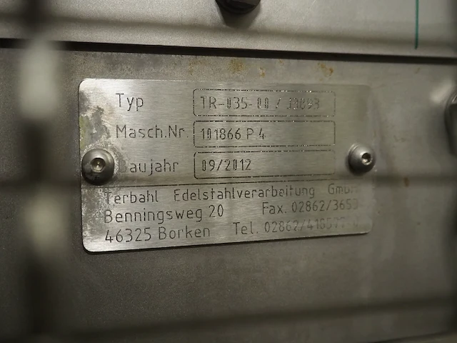 Terbahl edelstahlverarbeiting gmbh - afbeelding 11 van  11