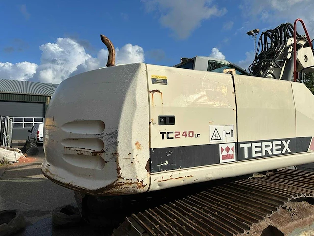 Terex - 2008 - tc240lc - rupsgraafmachine - afbeelding 4 van  25