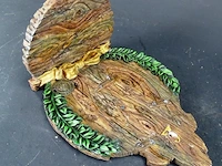 Terra lavartica wandconsole met certificaat - afbeelding 3 van  4