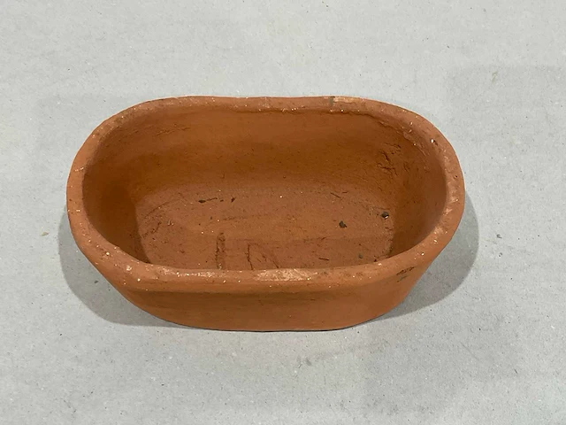 Terracotta schaal in houder (11x) - afbeelding 6 van  8