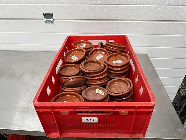 Terracotta schaaltjes - afbeelding 1 van  2