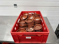 Terracotta schaaltjes - afbeelding 1 van  2