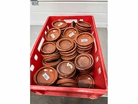 Terracotta schaaltjes - afbeelding 2 van  2