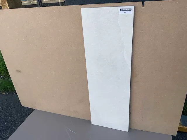 Terranova blanco mat tegel 4 m² - afbeelding 1 van  3