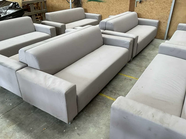 Terras bankstel (2x) - afbeelding 1 van  5