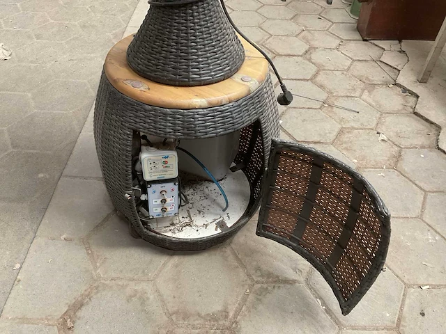 Terras koeling vernevelaar en verwarming - afbeelding 6 van  7