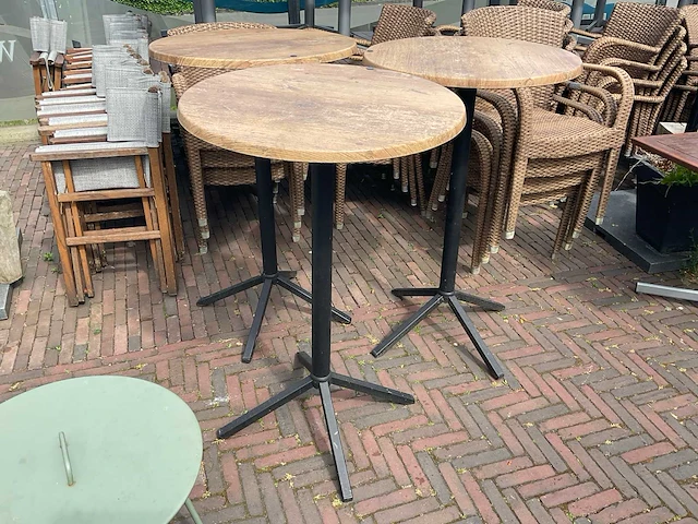 Terras statafel (3x) - afbeelding 1 van  3