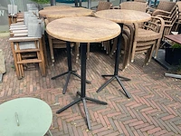 Terras statafel (3x) - afbeelding 1 van  3