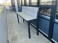 Terrasbank (2x) - afbeelding 1 van  3
