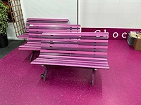 Terrasbank (3x) - afbeelding 1 van  3