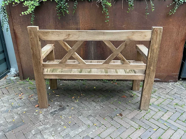 Terrasbank teak - afbeelding 3 van  3