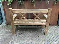 Terrasbank teak - afbeelding 3 van  3