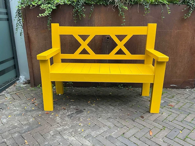 Terrasbank teak - afbeelding 2 van  3