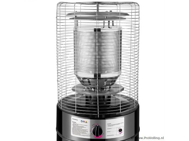 Terrasheater cuna - verstelbaar - 11 kw - incl. afdekhoes - afbeelding 8 van  11