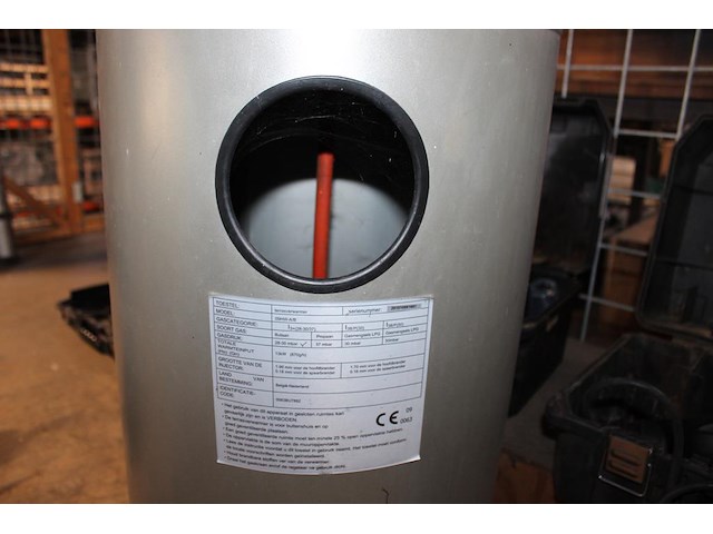 Terrasheater met hoogte 225 cm. - afbeelding 4 van  4