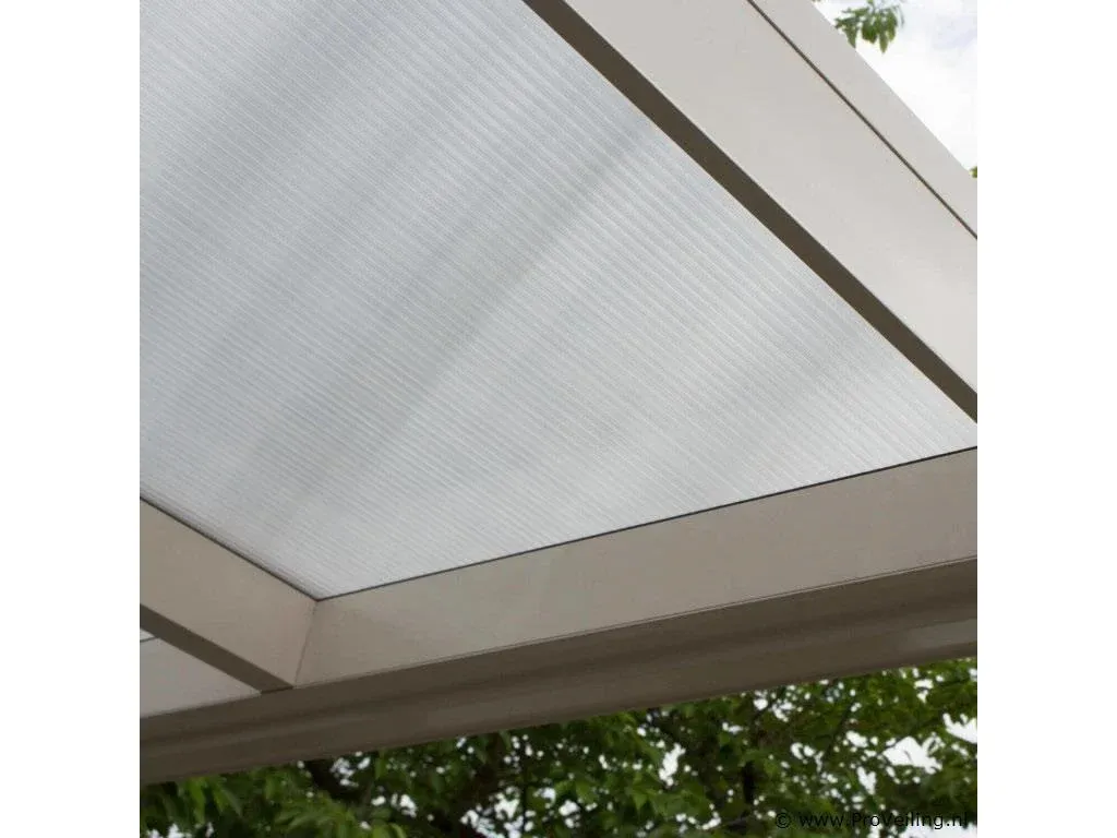 Veiling van diverse aluminium terrasoverkappingen