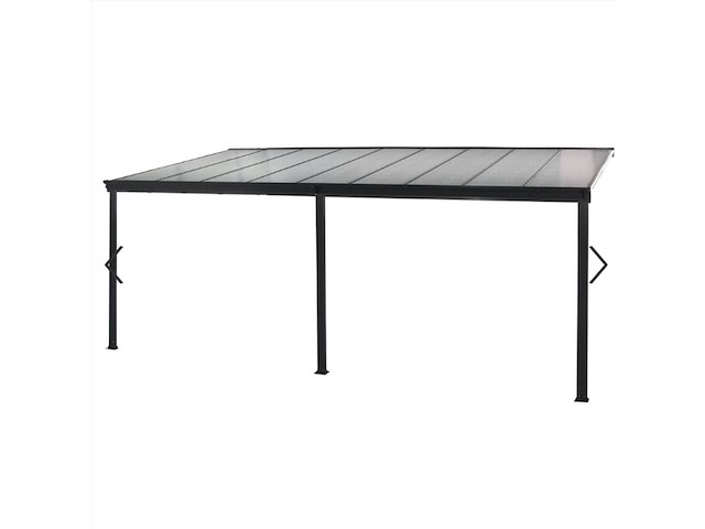 Terrasoverkapping home garden, solis, grijs - afbeelding 3 van  7