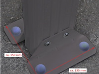 Terrasoverkapping home garden, solis, grijs - afbeelding 6 van  7