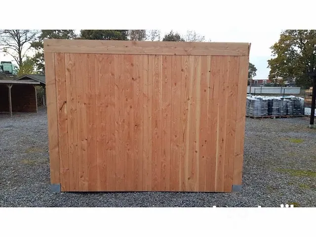 Terrasoverkapping met berging 414x650x244 cm - afbeelding 5 van  8