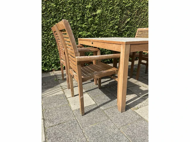 Terrasset 145x90 teakhout (2x) - afbeelding 11 van  13