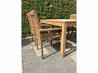 Terrasset 145x90 teakhout (2x) - afbeelding 11 van  13
