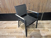 Terrasstoel teak armleuning (10x) - afbeelding 5 van  8