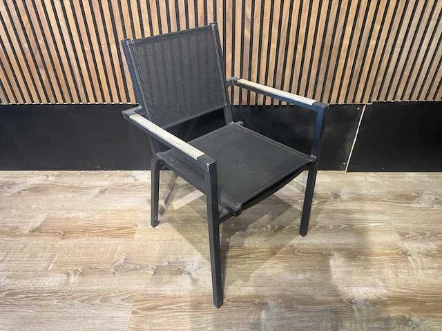 Terrasstoel teak armleuning (12x) - afbeelding 4 van  8