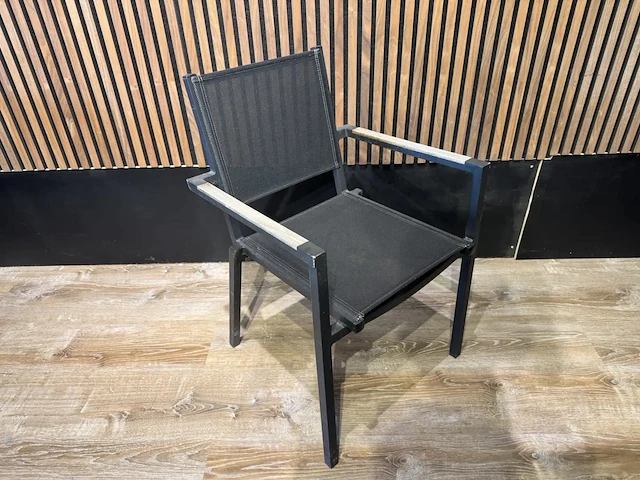 Terrasstoel teak armleuning (15x) - afbeelding 5 van  8