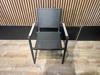 Terrasstoel teak armleuning (6x) - afbeelding 3 van  8