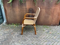 Terrasstoel wicker (6x) - afbeelding 3 van  5