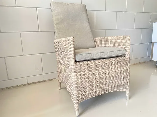 Terrasstoel wicker - afbeelding 1 van  6