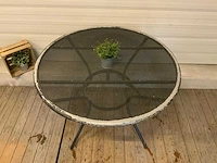 Terrastafel ø 110 cm (4x) - afbeelding 3 van  4