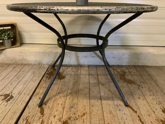 Terrastafel ø 110 cm (4x) - afbeelding 4 van  4