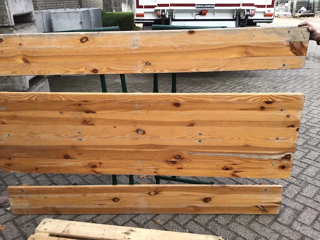 Terrastafel (12x) bankenset compleet - afbeelding 1 van  32