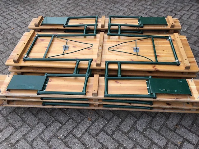 Terrastafel (12x) bankenset compleet - afbeelding 30 van  32