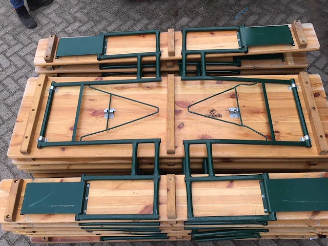 Terrastafel (12x) bankenset compleet - afbeelding 9 van  30