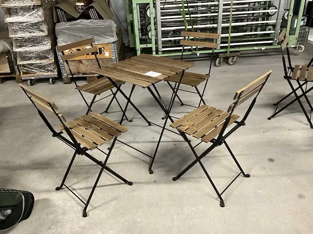 Terrastafel met stoelen (6x) - afbeelding 2 van  7